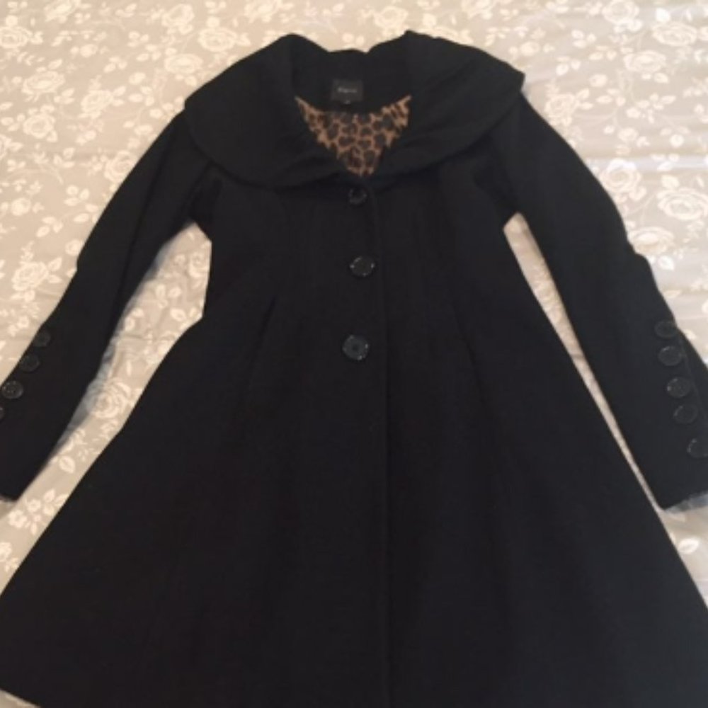 Express Peacoat Long Jacket Wool XS
